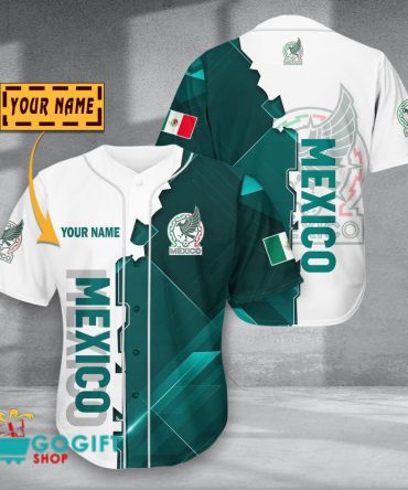 Mexico National Soccer Team Baseball Jersey