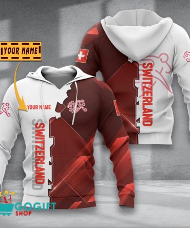 Switzerland National Soccer Team Shirt Hoodie