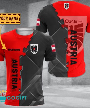 Austria National Soccer Team Shirt Hoodie