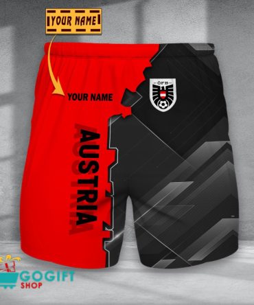Austria National Soccer Team Men Short