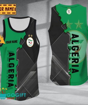 Algeria National Soccer Team Sleveless Jersey Tank Top