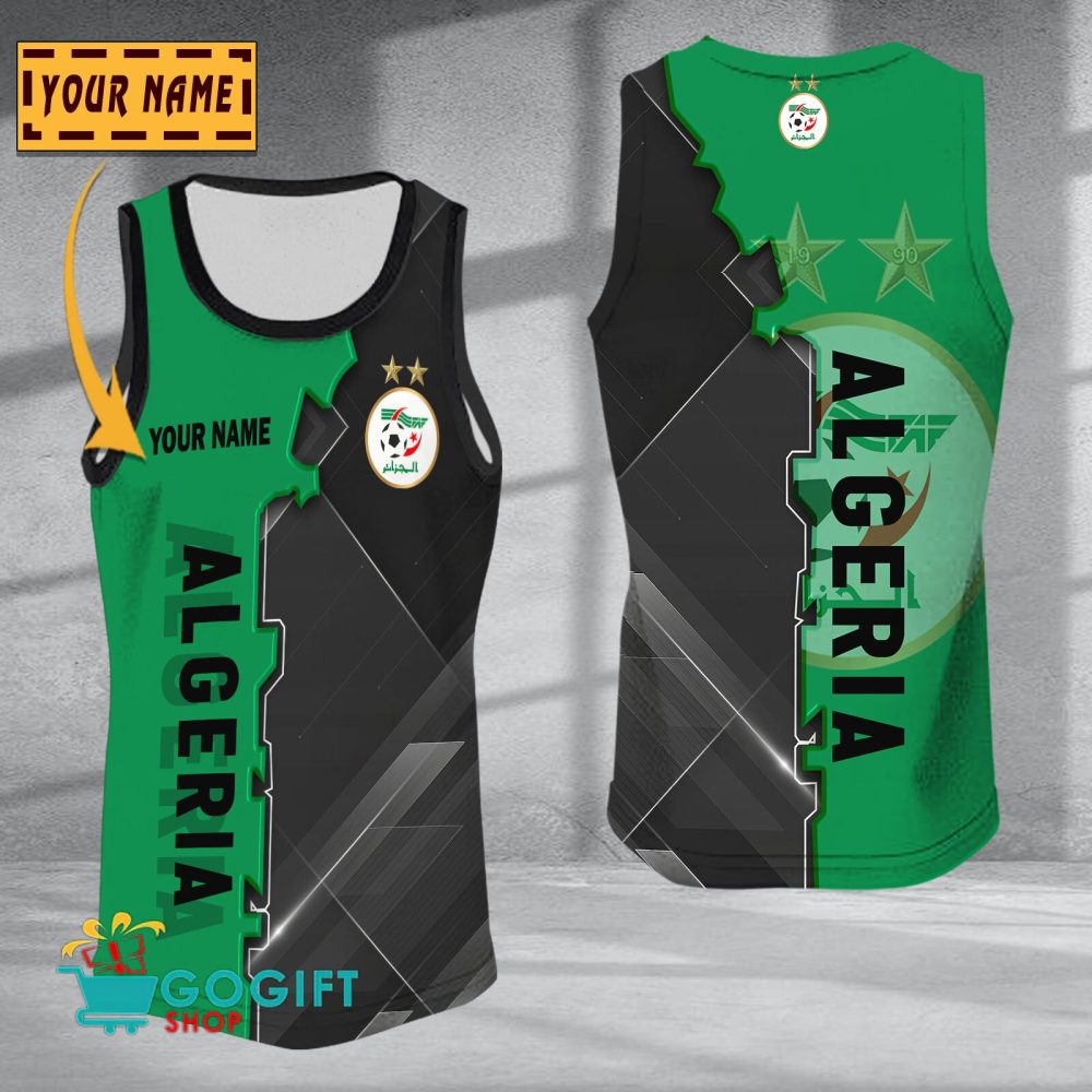 Algeria National Soccer Team Sleveless Jersey Tank Top