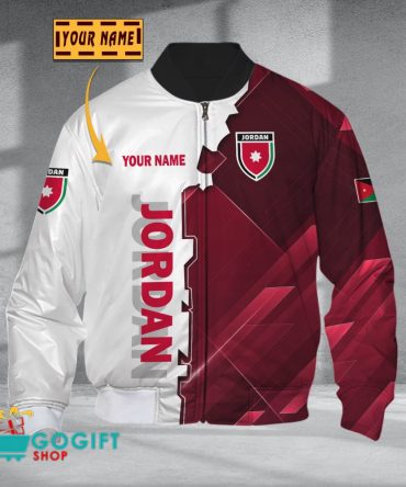 Jordan National Soccer Team Bomber Jacket