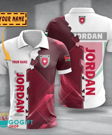 Jordan National Soccer Team Polo Shirt