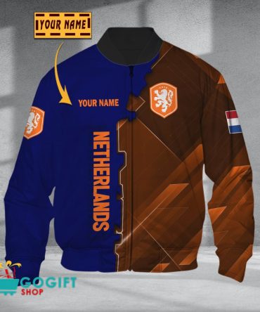 Netherlands National Soccer Team Bomber Jacket