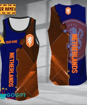 Netherlands National Soccer Team Sleveless Jersey Tank Top