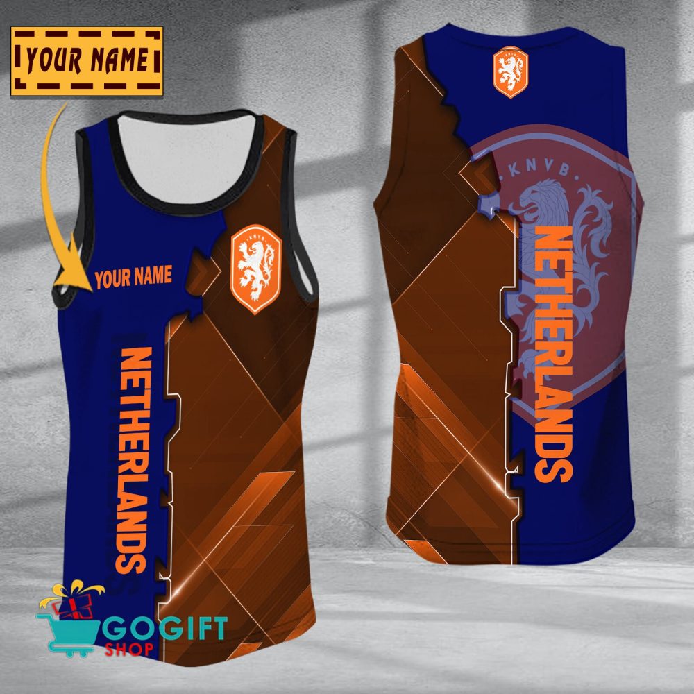 Netherlands National Soccer Team Sleveless Jersey Tank Top