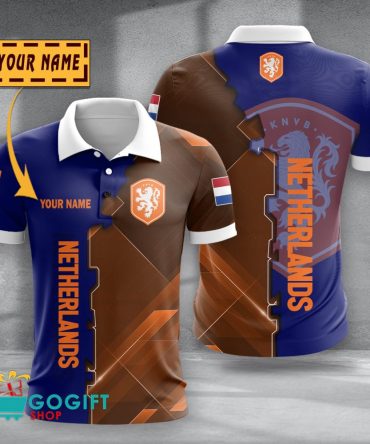 Netherlands National Soccer Team Polo Shirt