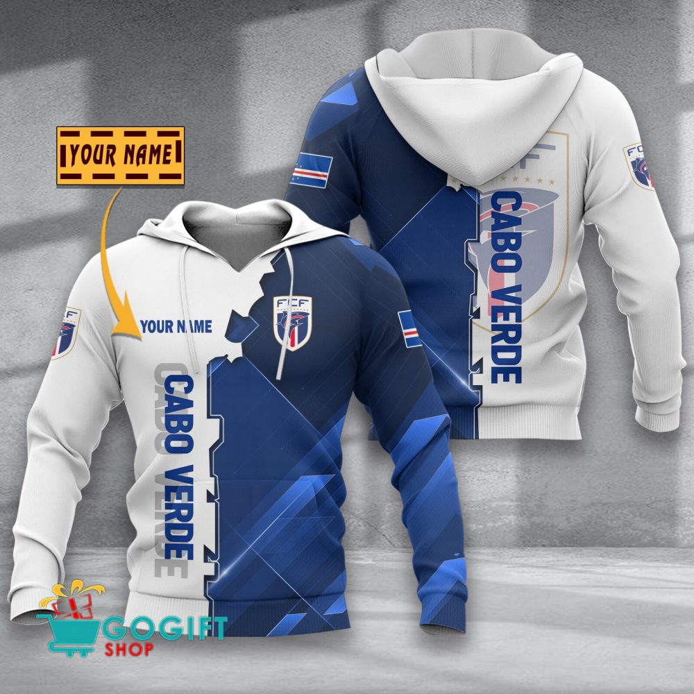 Cabo Verde National Soccer Team Shirt Hoodie