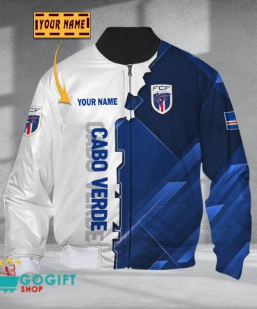 Cabo Verde National Soccer Team Bomber Jacket