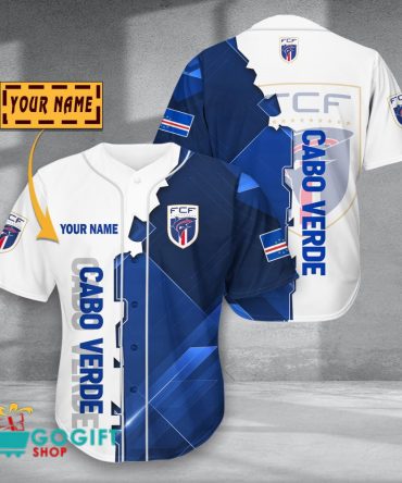 Cabo Verde National Soccer Team Baseball Jersey