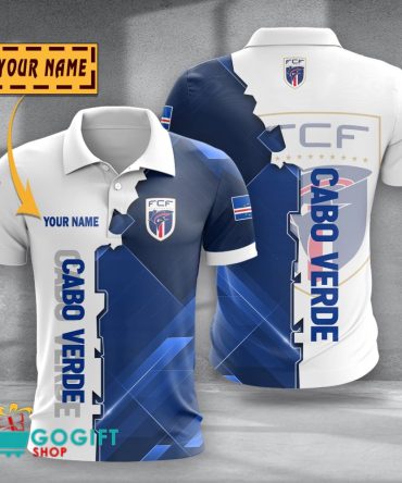 Cabo Verde National Soccer Team Polo Shirt