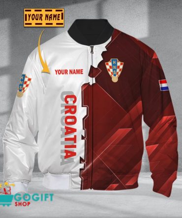 Croatia National Soccer Team Bomber Jacket