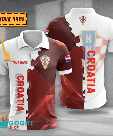 Croatia National Soccer Team Polo Shirt