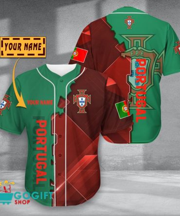 Portugal National Soccer Team Baseball Jersey