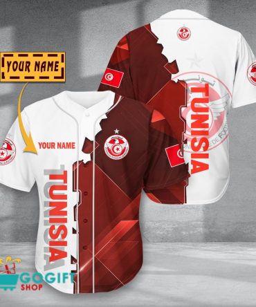 Tunisia National Soccer Team Baseball Jersey