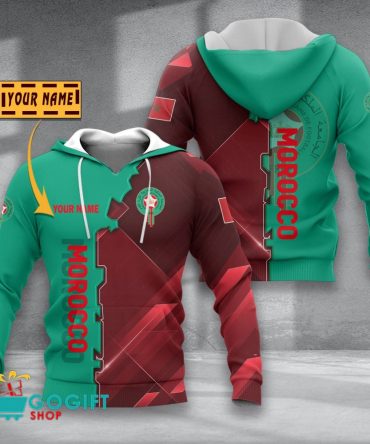 Morocco National Soccer Team Shirt Hoodie