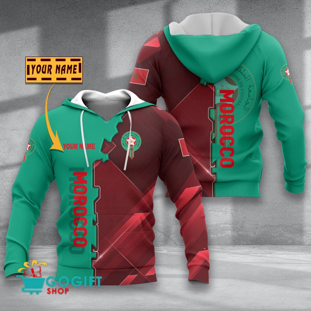 Morocco National Soccer Team Shirt Hoodie