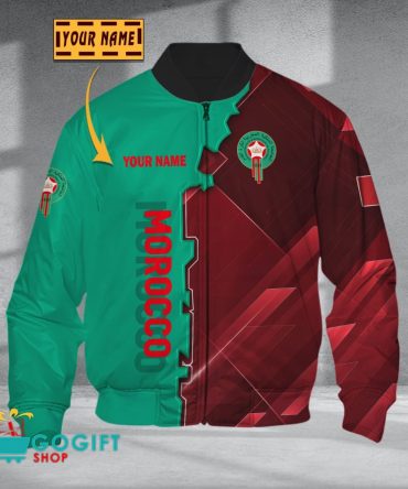Morocco National Soccer Team Bomber Jacket