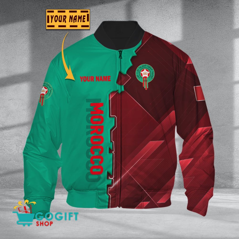 Morocco National Soccer Team Bomber Jacket