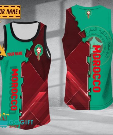 Morocco National Soccer Team Sleveless Jersey Tank Top