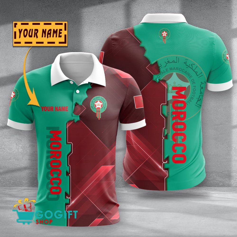 Morocco National Soccer Team Polo Shirt