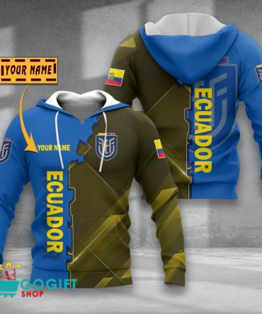 Ecuador National Soccer Team Shirt Hoodie