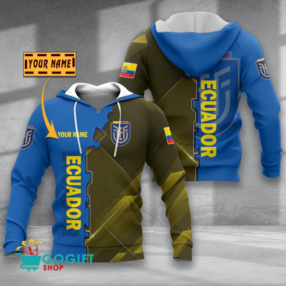 Ecuador National Soccer Team Shirt Hoodie