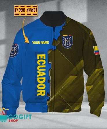 Ecuador National Soccer Team Bomber Jacket
