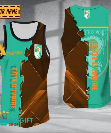 Cote D'Ivoire National Soccer Team Sleveless Jersey Tank Top