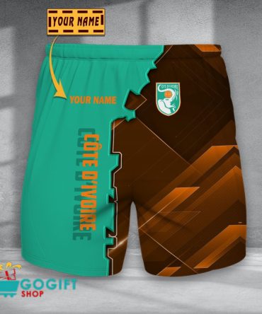 Cote D'Ivoire National Soccer Team Men Short