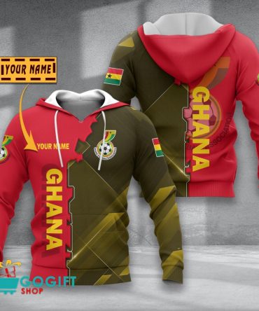 Ghana National Soccer Team Shirt Hoodie