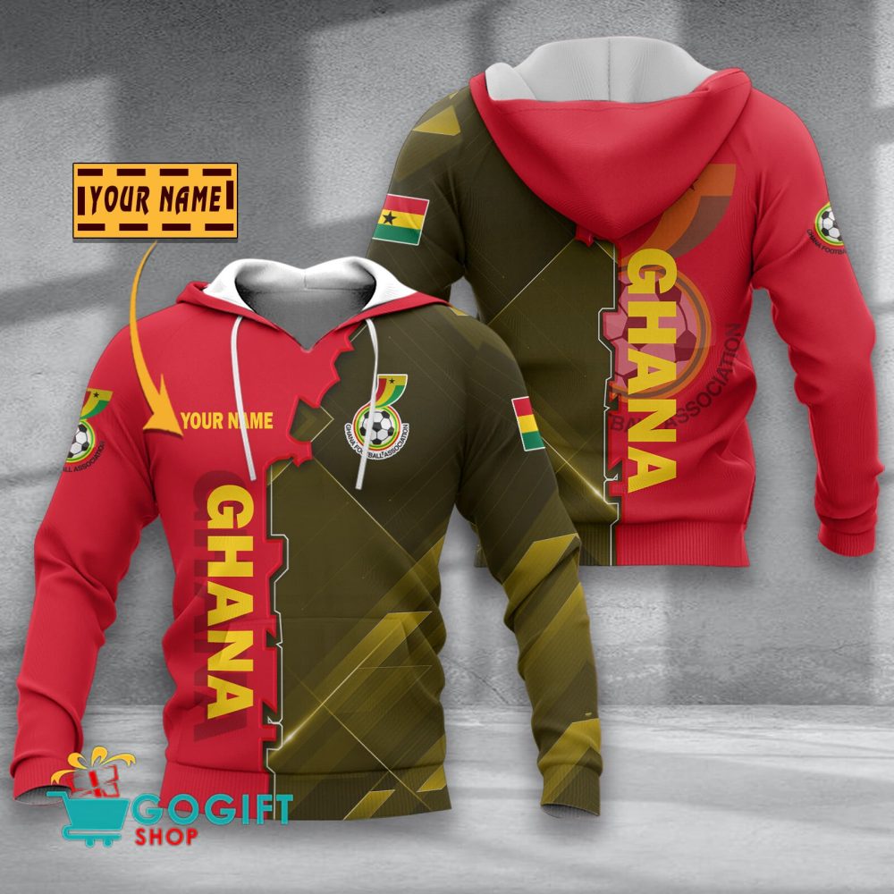 Ghana National Soccer Team Shirt Hoodie
