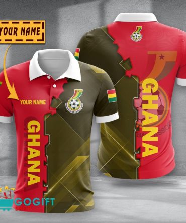 Ghana National Soccer Team Polo Shirt
