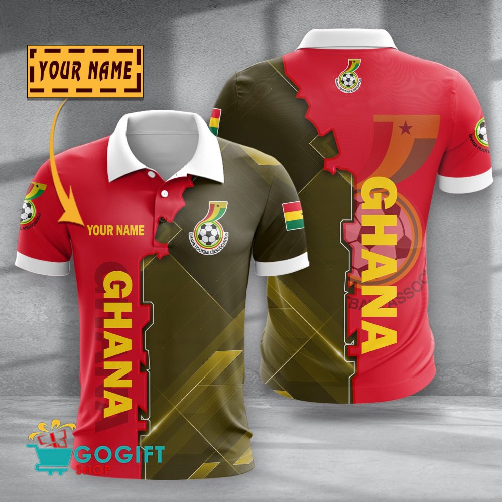 Ghana National Soccer Team Polo Shirt