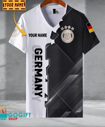 Germany National Soccer Team V-Neck Shirt Jersey
