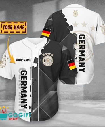 Germany National Soccer Team Baseball Jersey