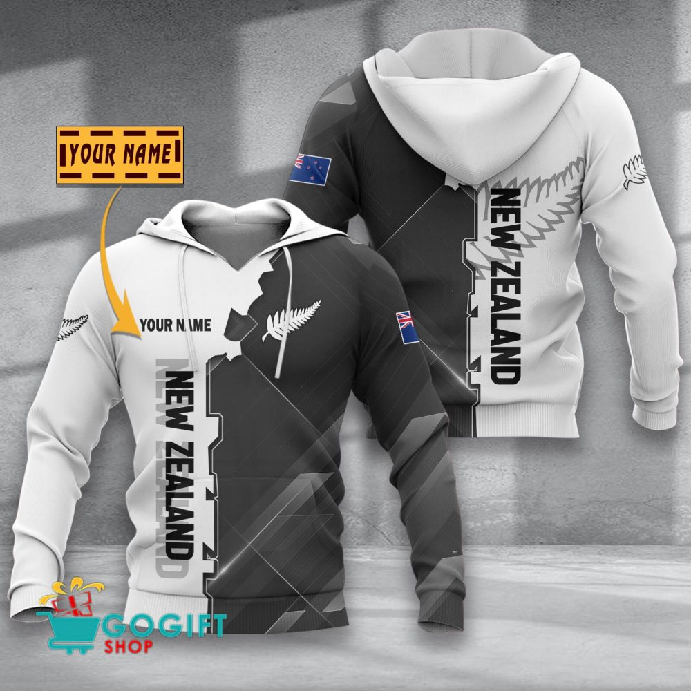 New Zealand National Soccer Team Shirt Hoodie