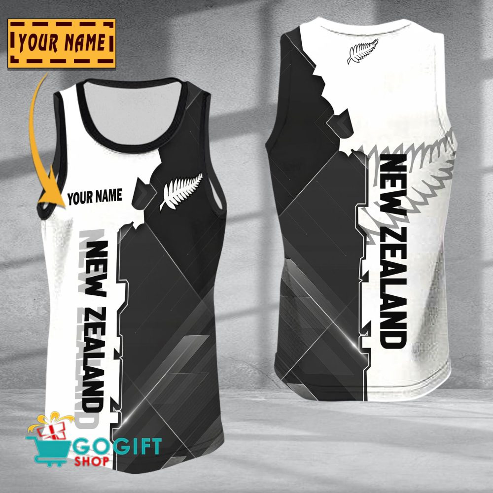New Zealand National Soccer Team Sleveless Jersey Tank Top