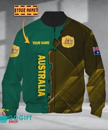 Australia National Soccer Team Bomber Jacket
