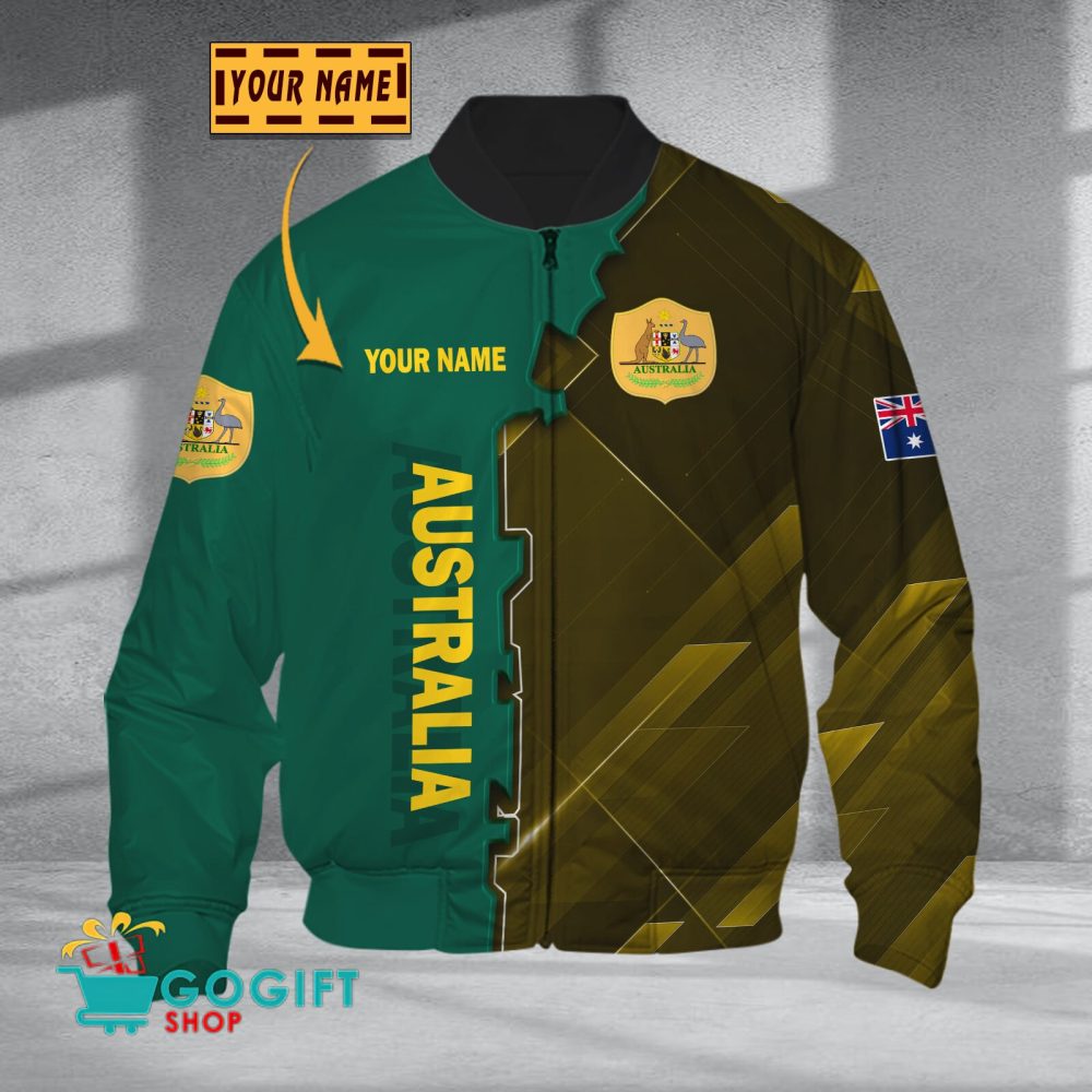Australia National Soccer Team Bomber Jacket
