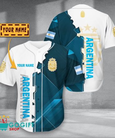 Argentina National Soccer Team Baseball Jersey