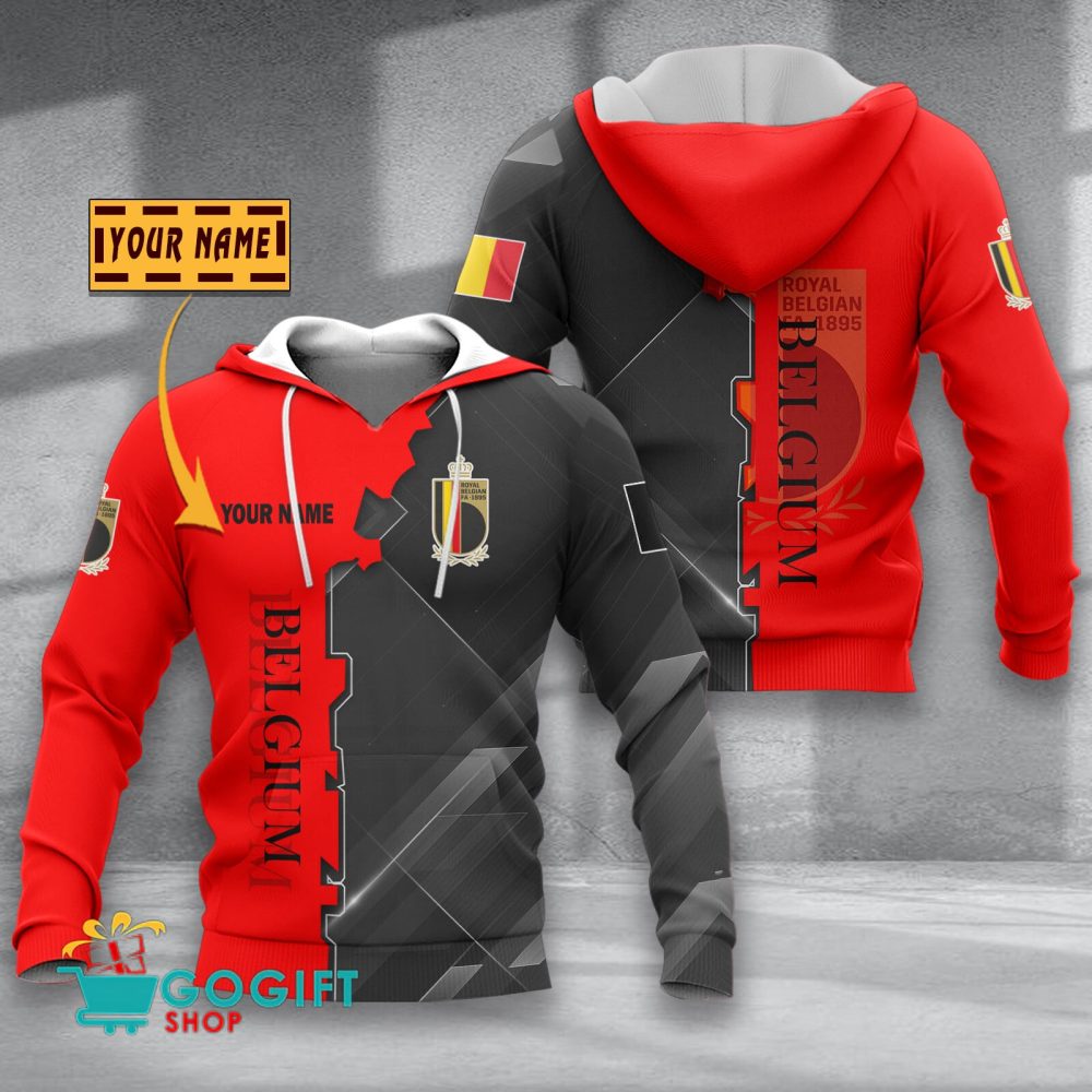 Belgium National Soccer Team Shirt Hoodie
