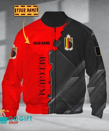 Belgium National Soccer Team Bomber Jacket