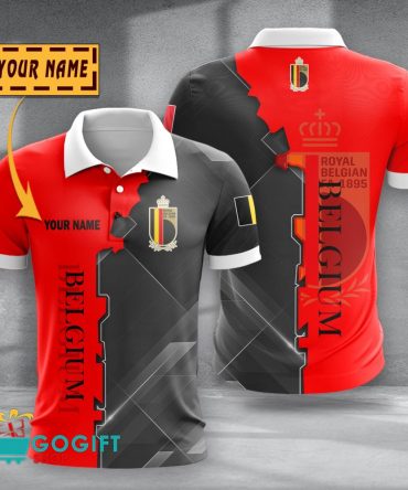 Belgium National Soccer Team Polo Shirt