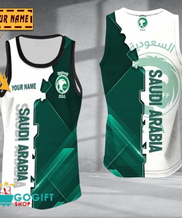 Saudi Arabia National Soccer Team Sleveless Jersey Tank Top
