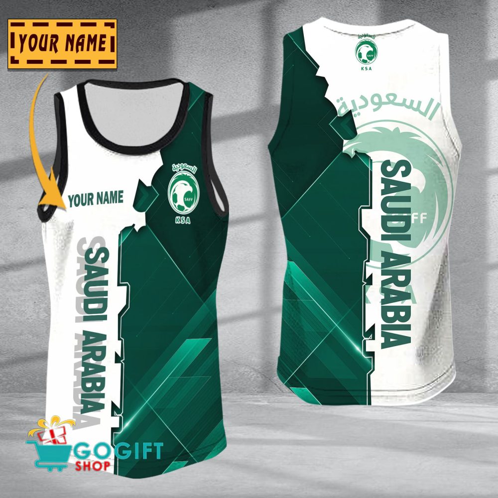 Saudi Arabia National Soccer Team Sleveless Jersey Tank Top