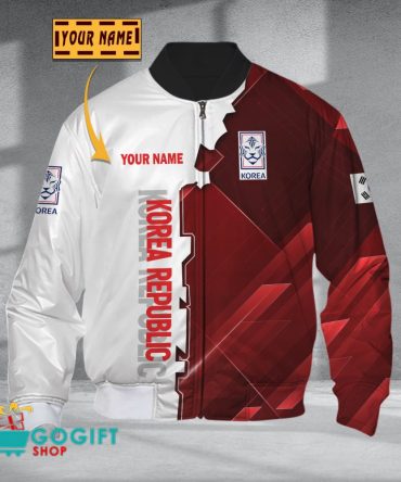 Korea Republic National Soccer Team Bomber Jacket
