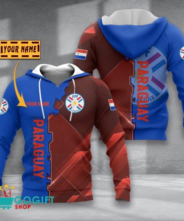 Paraguay National Soccer Team Shirt Hoodie
