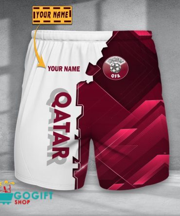 Qatar National Soccer Men Short